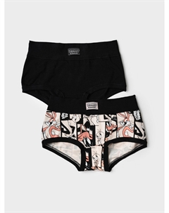 Трусы трикотажные для девочек, 2 шт в комплекте Playtoday tween