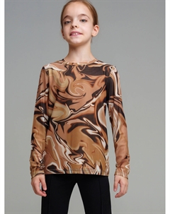 Фуфайка трикотажная для девочек (футболка с длинными рукавами) Playtoday tween