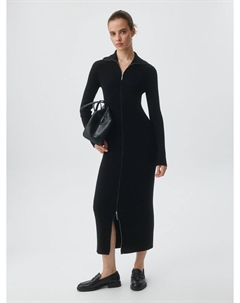 Платье макси на молнии Sela