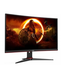 Монитор 27" C27G2E черный/красный VA LED 1ms 16:9 HDMI матовая 250cd 178гр/178гр 1920x1080 165Hz VGA DP FHD 5кг Aoc