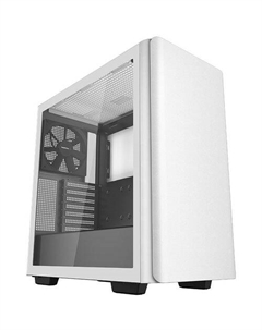 Корпус ATX CK500 WH, Midi-Tower, без БП, белый Deepcool