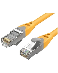 Патч-корд SFTP 0.3м Vention (IBHYAA) категория 6a желтый
