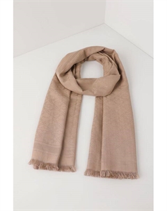 Шарф из смесового хлопка с принтом Hugo