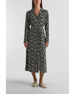 Платье с запахом и принтом Belucci