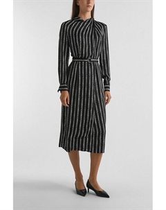 Платье с запахом и застежкой на воротнике Sabrina scala