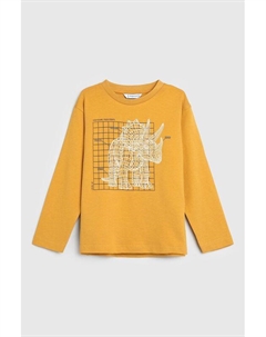 Лонгслив хлопковый с принтом Mayoral