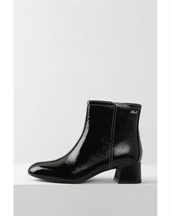 Ботильоны из лаковой кожи Karl lagerfeld
