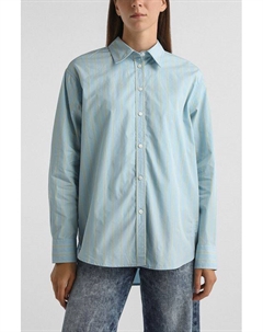 Рубашка хлопковая в полоску Calvin klein jeans