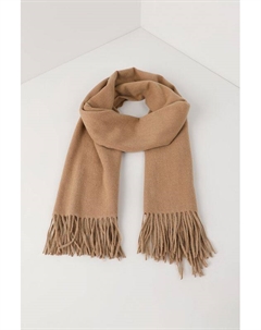 Палантин из смесовой шерсти с кистями Mellizos