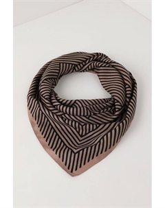 Платок с добавлением шерсти с принтом Auranna