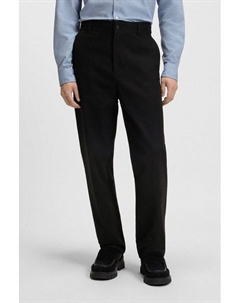 Брюки-чинос из мерсеризованного хлопкового твила Hugo