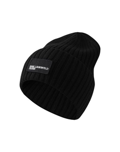 Шапка бини с логотипом Karl lagerfeld jeans