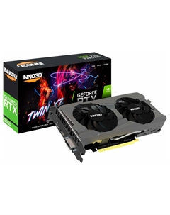 Видеокарта INNO3D RTX 3050 Twin X2 OC V2 8GB (N30502-08D6X-1711VA41) Inno3d