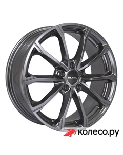 Литой диск DaVinci 6x16/5*100 D57.1 ET35 Matt Titan Mak