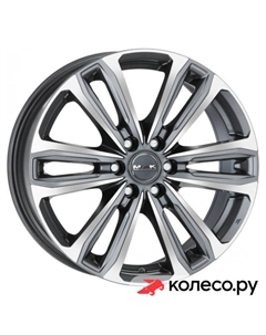 Литой диск Safari 6 7.5x17/6*130 D84.1 ET50 Gunmetal Mirror Face Mak