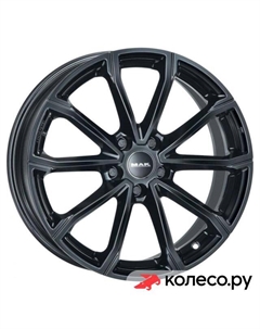 Литой диск DaVinci 7x17/5*110 D65.1 ET40 Gloss Black Mak