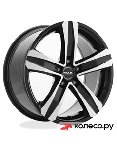 Литой диск Stone 5 3 6.5x16/5*160 D65.1 ET60 Black Mirror Mak