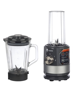 Блендер LEONORD LE-1765 500Вт чаша 0,8л + портативный стакан черный Leonord
