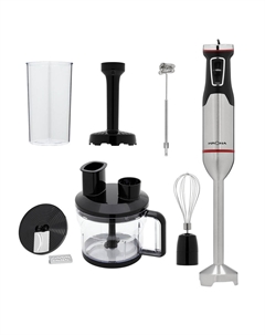 Блендер погружной Krona Multistabmixer 7в1 1500 Вт 1,25 л черный/серебристый Крона
