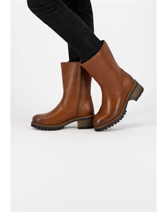 Сапоги на молнии Дельфин, цвет Cognac Mysa