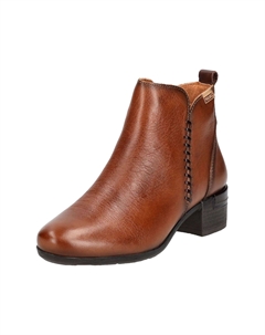 Кожаные ботильоны, коричневый Pikolinos