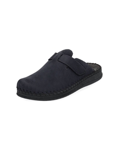 Кожаные тапочки, цвет Ocean Rohde