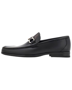 Мокасины мужские Gancini черные Ferragamo