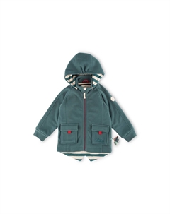 Флисовая куртка Dino World, детская, зеленый Sigikid