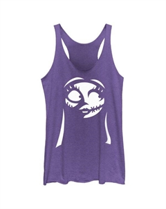 Кошмар перед Рождеством, майка-борцовка для юниоров с лицом Салли, цвет purple heather Disney