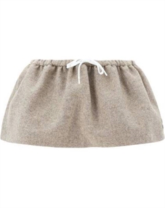 Юбка повседневная женская серая Miu miu