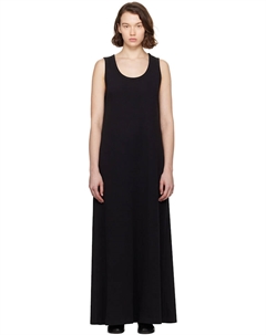 Тетци макси-платье, черный The row