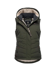 Стеганый жилет Hesty, цвет Dark Olive22 Ragweartm