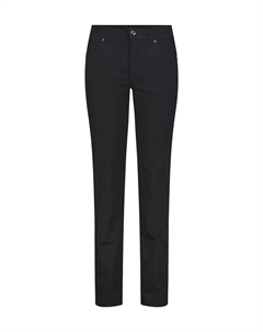 Джинсы Melanie, прямой крой, петля для ремня, женские, черный Mac