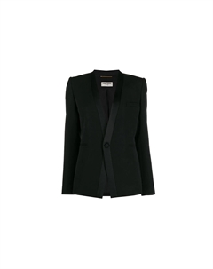 Деловой костюм женский черный Saint laurent