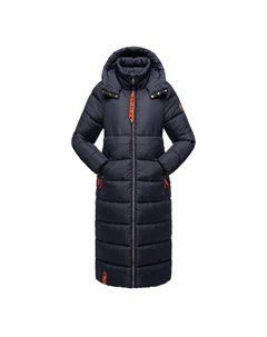 Стеганое пальто с хрустальным цветком, темно-синий Navahoo