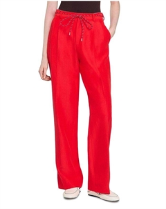 Штаны на шнурке, красный Sandro