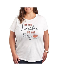 Футболка с принтом «Я как Лорелай» из сериала «Девочки Гилмор», белый Licensed character