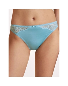 Трусы Sensual Secrets, с декоративным бантом, цветочные, женские, цвет Blue Topaz Calida