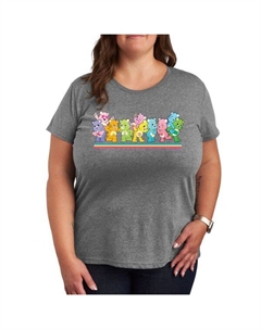 Футболка с принтом Care Bears Plus, серый Licensed character