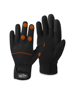 Рыболовные перчатки из тарпона, цвет Schwarz/orange Normani