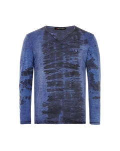 Рубашка с длинными рукавами экстравагантного вида, синий Cipo&baxx