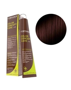 Краска для волос Ccc 4.56 Каштановый, красно-махагоновый, 100 мл Coiffance