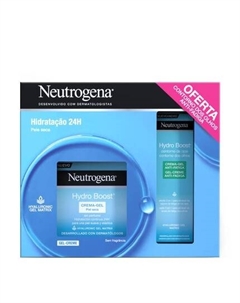 Увлажняющий гель-крем для лица Hydro Boost 50 мл с гелем для кожи вокруг глаз против усталости Neutrogena