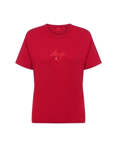 Хлопковая футболка Hugo