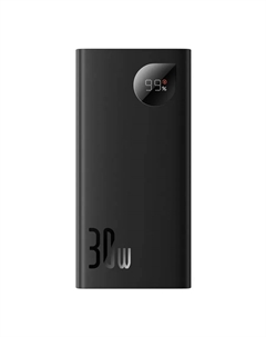 Внешний аккумулятор Adaman2 Digital Display Fast Charge 10000mAh 30W (черный) (PPADM2-10) Baseus