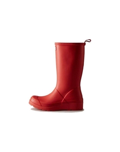 Резиновые сапоги женские красные Hunter