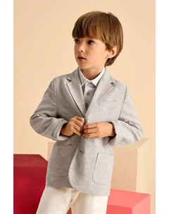 Детский блейзер из льняной смеси, бежевый Mayoral