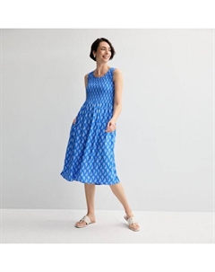 Мини-платье с плиссировкой миди, цвет sea blue paisley Croft & barrow