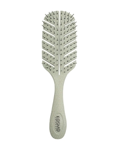 Лепестковая массажная расческа для всех типов волос с нейлоновой щетиной Petal Comb Bio Green Kosmoshtuchki