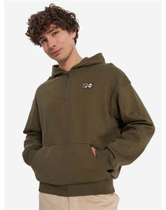 Толстовка мужская оверсайз, Коричневый Fila